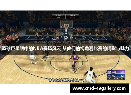 篮球巨星眼中的NBA赛场风云 从他们的视角看比赛的精彩与魅力